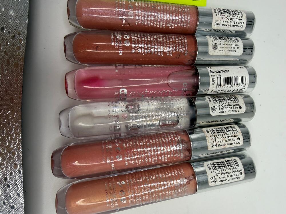 Essence Extreme Shine Volume Lip Gloss Lot 6 Assorted Shades 5ml Discontinued
